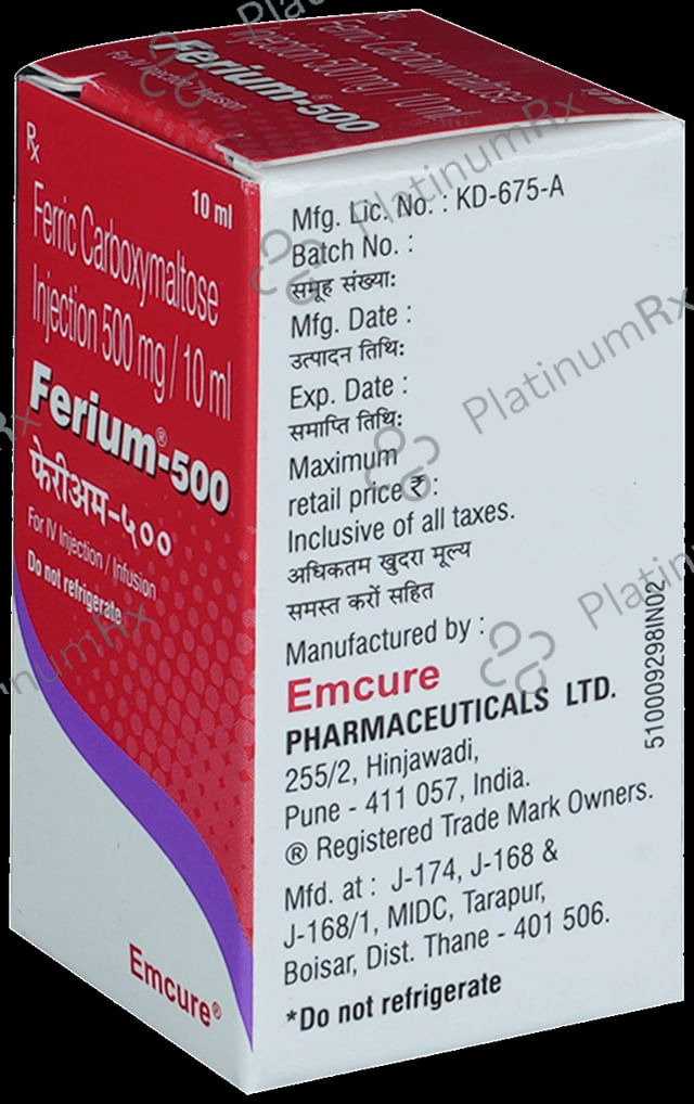 Ferium 50mg Injection 10ml