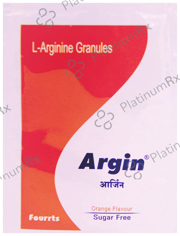 Argin 3000mg Orange Flavour Sachet 5gm