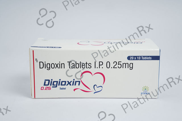Digioxin 0.25mg Tablet 10s