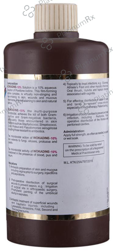 Wokadine 10% Solution 500ml