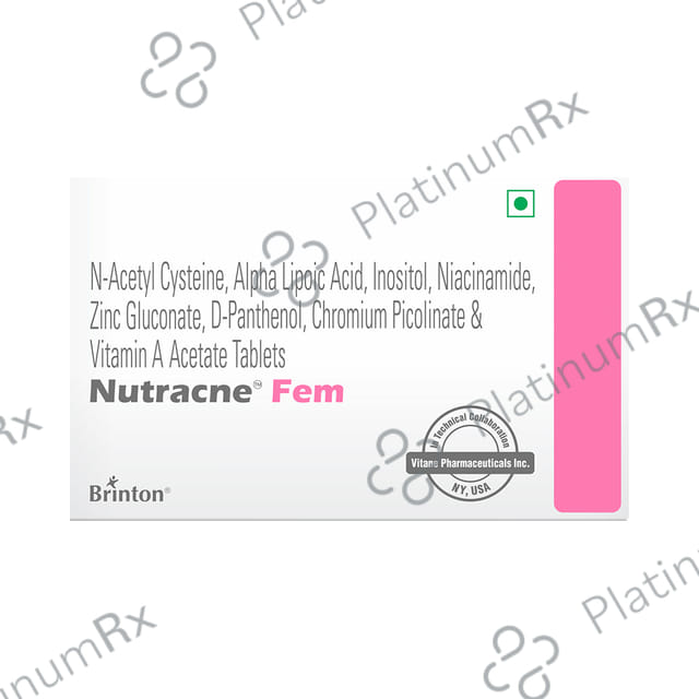 Nutracne Fem Tablet 10s