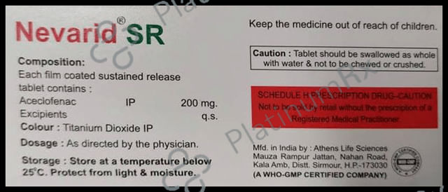 Nevarid SR Tablet