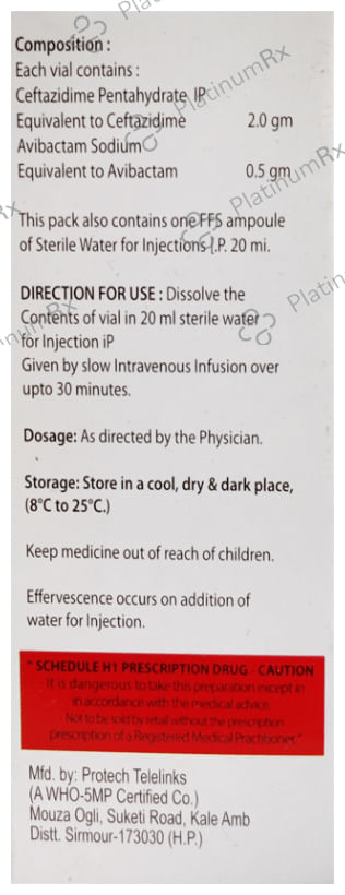 Zavicaz 2.5 Injection