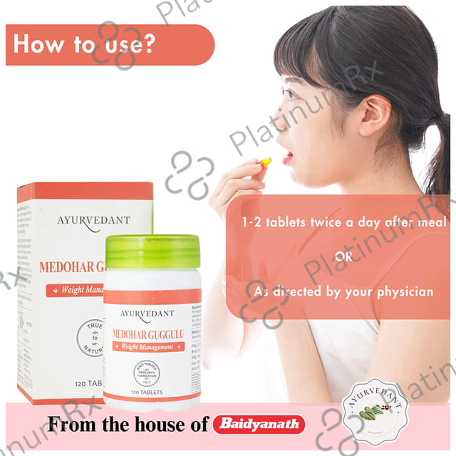 Baidyanath Ayurvedant Medohar Guggulu