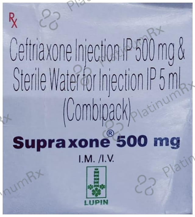 Supraxone 500mg Injection
