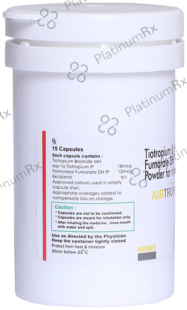 Airtropium F 12/18mcg Capsule 10s