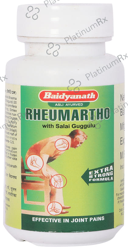 Baidyanath (Jhansi) Rheumartho with Salai Guggulu Tablet 50 tablets