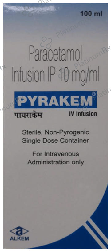 Pyrakem IV 1000mg Infusion 100ml