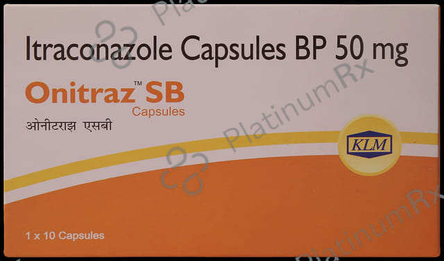Onitraz SB 50mg Capsule