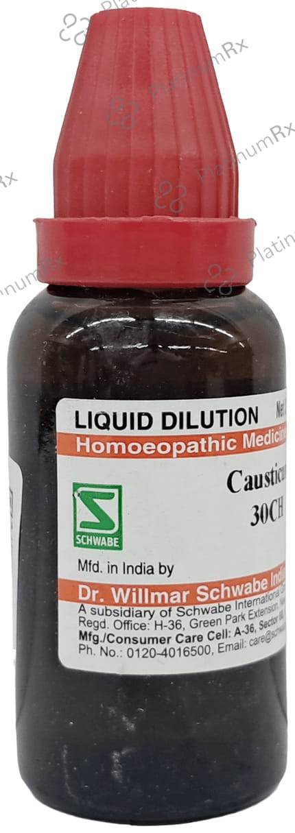 Dr Willmar Schwabe India Causticum Dilution 30 CH