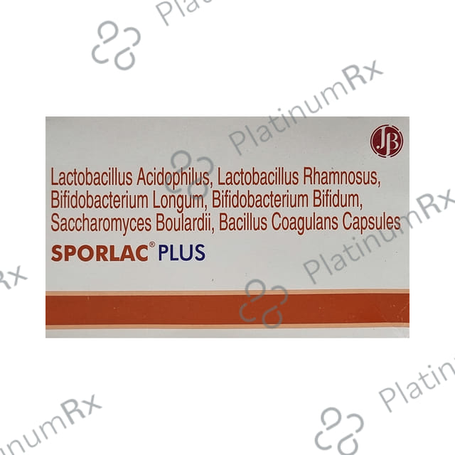Sporlac Plus 2.5B Capsule 10s