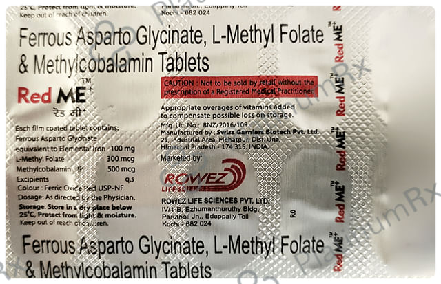 Red ME Plus Tablet 10s