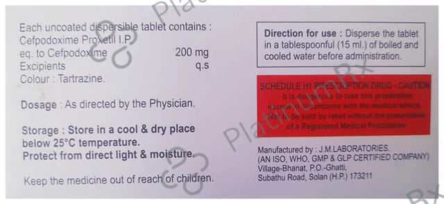 Biocef 200mg Tablet