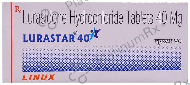 Lurastar 40mg Tablet 10s