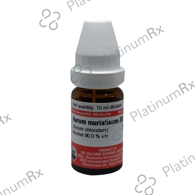 Dr Willmar Schwabe Germany Aurum Muriaticum Dilution 30