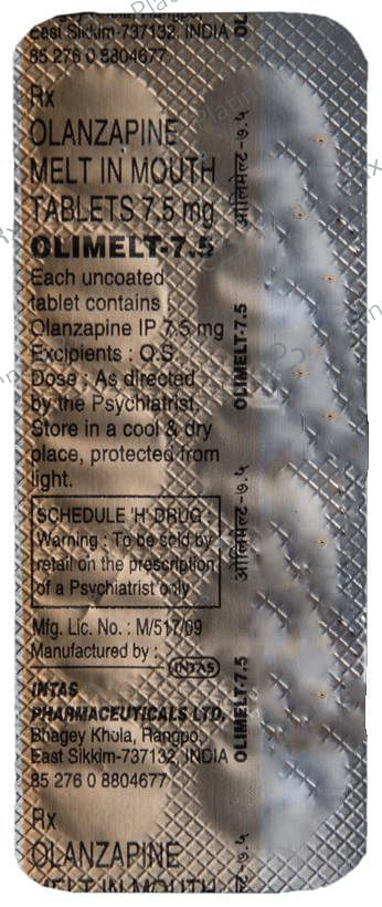 Olimelt 7.5mg Tablet MD 10s