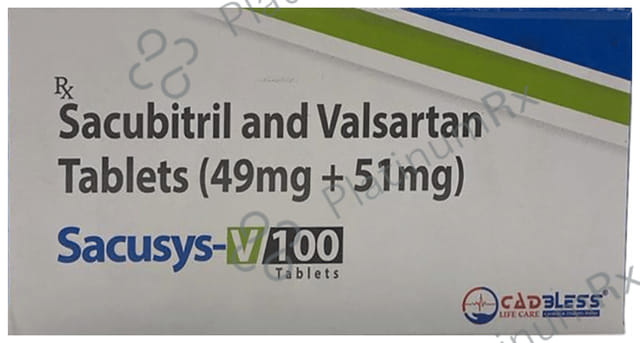 Sacusys V 100 49/51mg Tablet 10s
