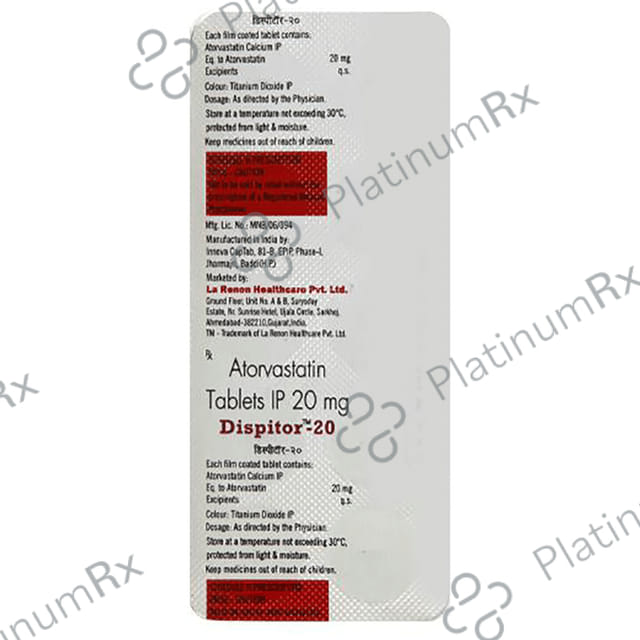 Dispitor 20 Tablet
