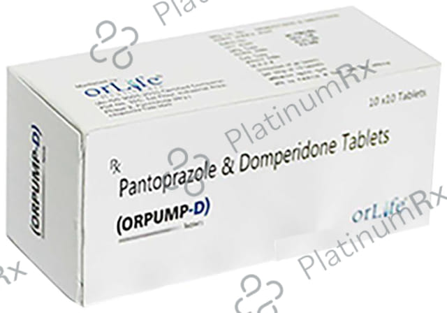 Orpump D 40/10mg Tablet 10s