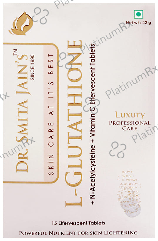 Dr. Smita Jain's L Glutathione Effervescent Tablet 15s