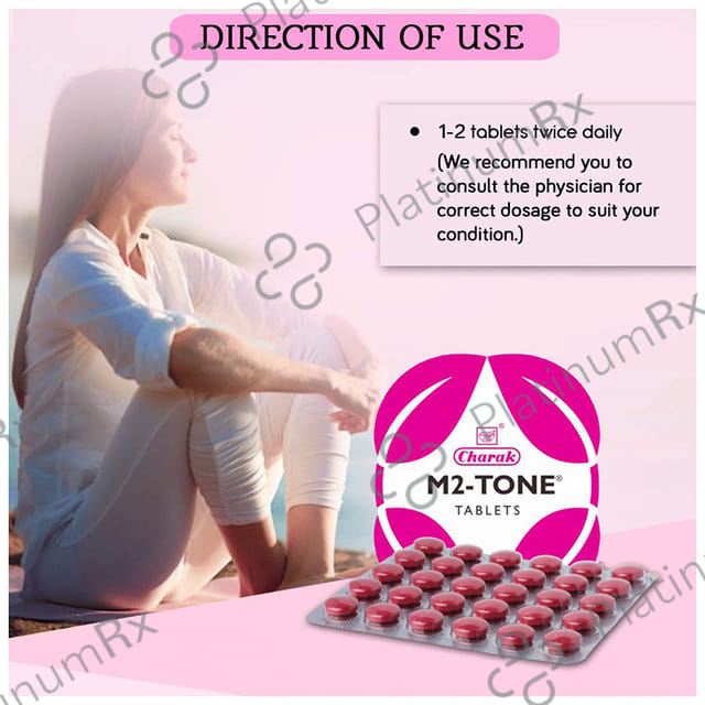 Charak M2 Tone Tablet 30s