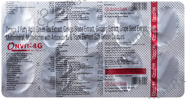Onvit 4G Capsule 10s