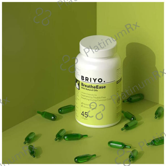 Briyo BreatheEase Softgel for Trouble-Free Breathing During Common Cold