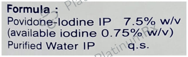Betadine 7.5% Surgical Scrub 500ml