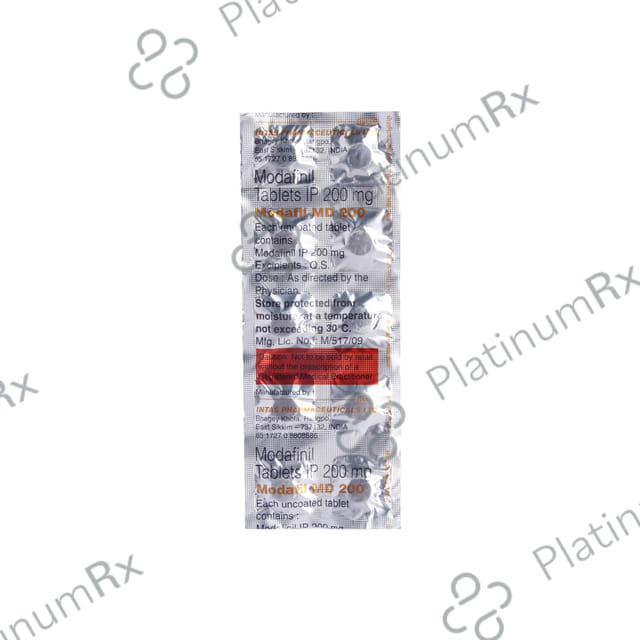 Modafil 200mg Tablet MD