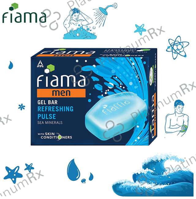 Fiama Men Gel Bar Refreshing Pulse