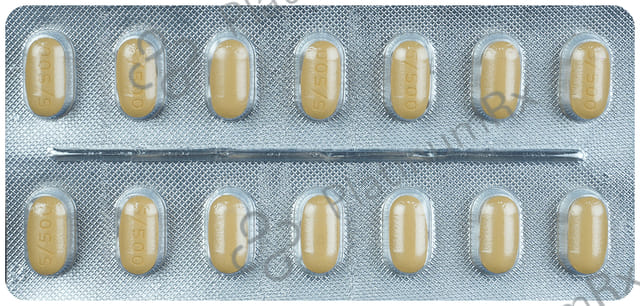 Oxramet 5/500mg Tablet IR 14s