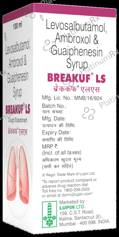 Breakuf LS 15/50/1mg Syrup 100ml
