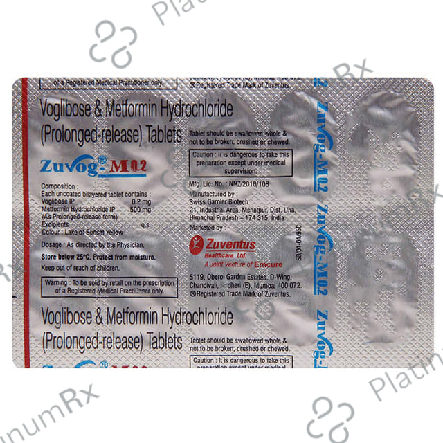 Zuvog-M 0.2 Tablet PR