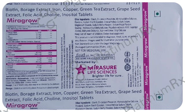 Miragrow Tablet 10s