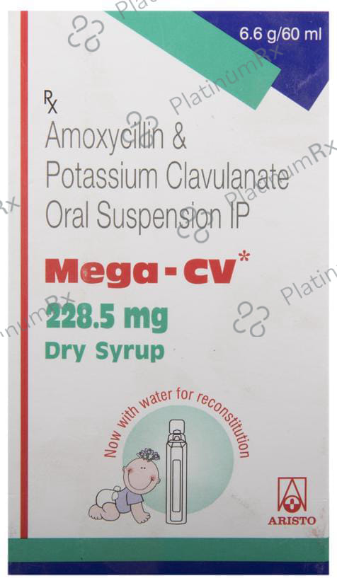 Mega CV 228.5mg Dry Syrup 60ml