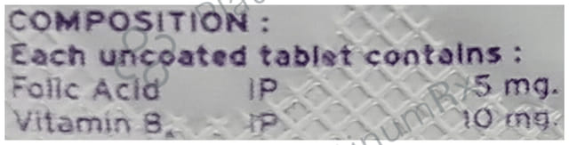 Olic B6 5000mcg/10mg Tablet 10s