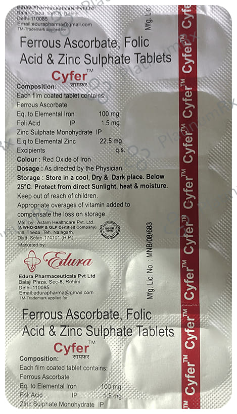 Cyfer Tablet 10 Tablet Edura Pharma Pvt