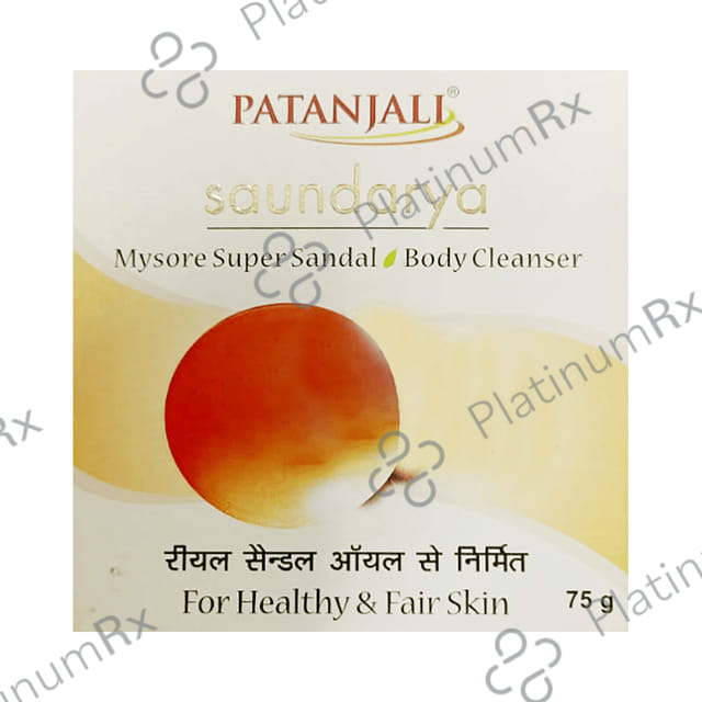Patanjali Ayurveda Saundarya Mysore Super Sandal Body Cleanser