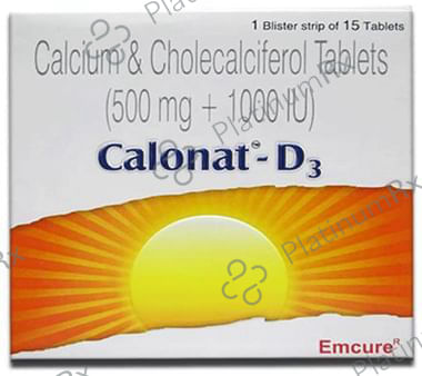 Calonat D3 1250mg/1000IU Tablet 15s