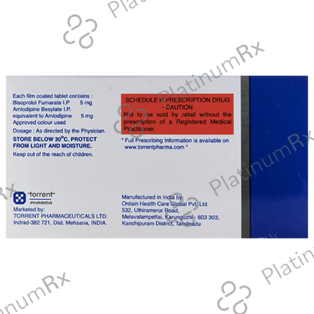 Corbis AM 5/5mg Tablet 10s