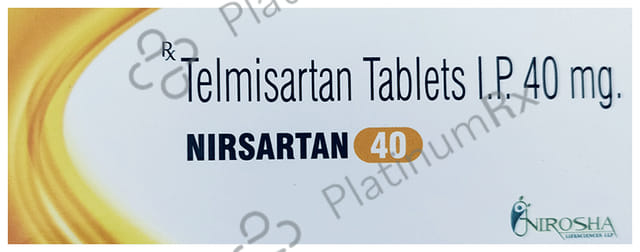 Nirsartan 40 Tablet