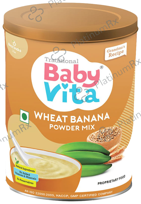 Baby Vita Wheat Banana Powder Mix 300 gm