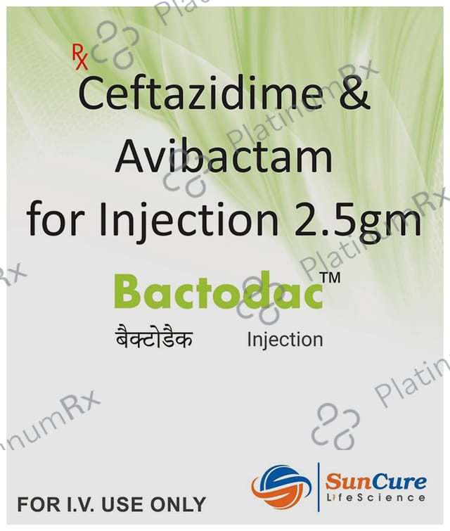 Bactodac 500/2000mg Injection 1s