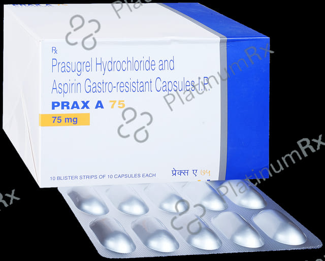 Prax A 75/10mg Capsule 10s