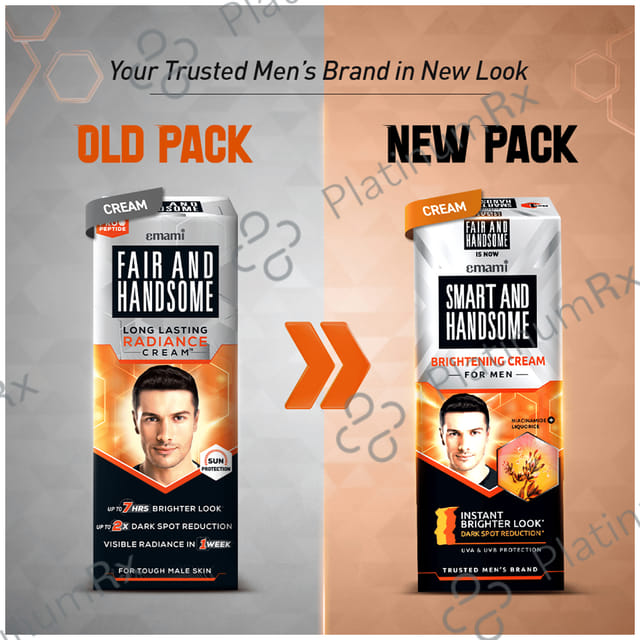 Emami Fair and Handsome Long Lasting Radiance Cream 60gm