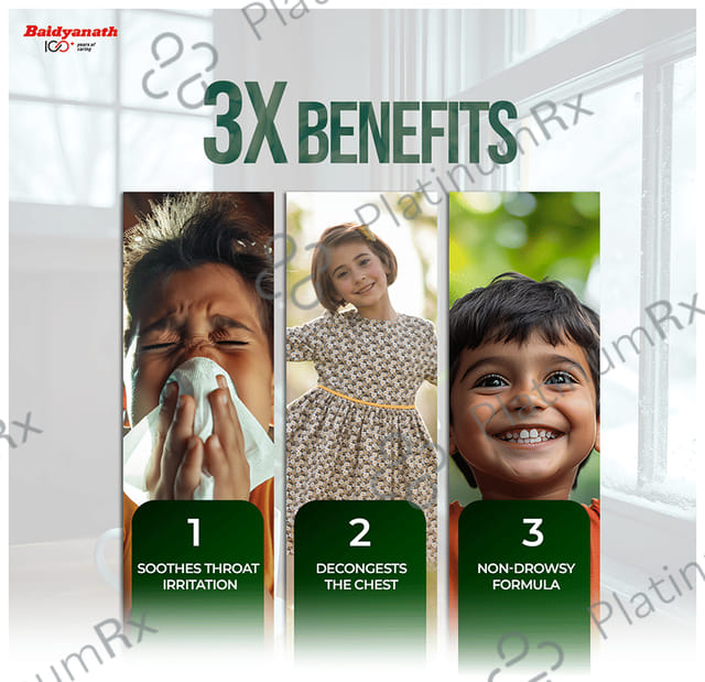 Baidyanath Kasamrit Herbal Cough Syrup