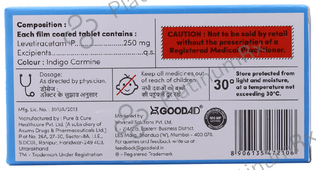 Racetamaid 250 Tablet