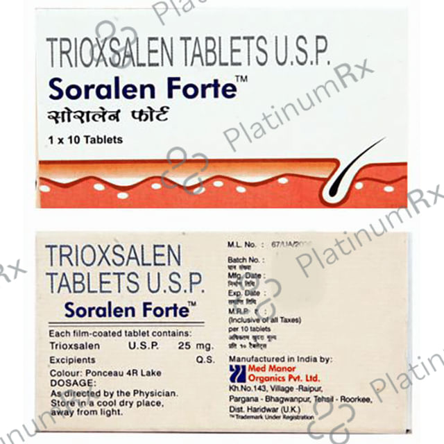 Soralen Forte 25mg Tablet