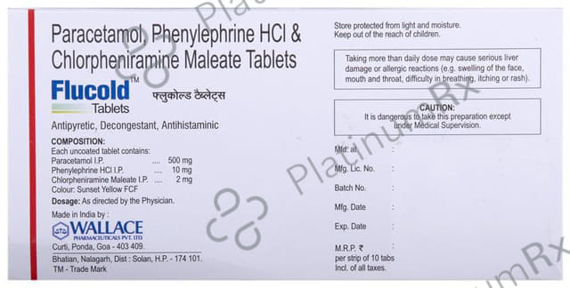 Flucold Tablet 10s