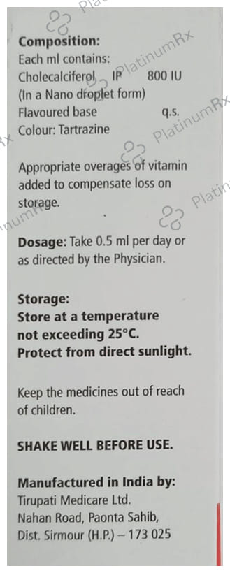 Calshine P 800IU Oral Drops 30ml